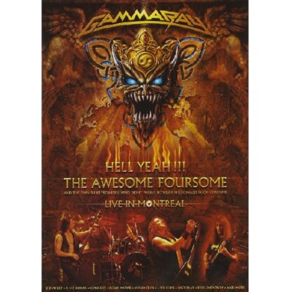 Gamma Ray - Hell Yeah!!! The Awesome Foursome: Live In Montreal (2Dvd Digipack)