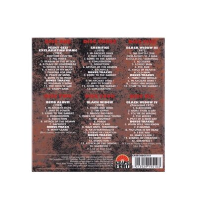 Black Widow - Sabbat Days [The Complete Anthology 1969-1972] (Box 6Cd) - immagine 2
